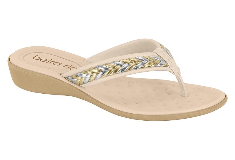 Chinelo Feminino Grendha Amor Em Flor - modelo do par